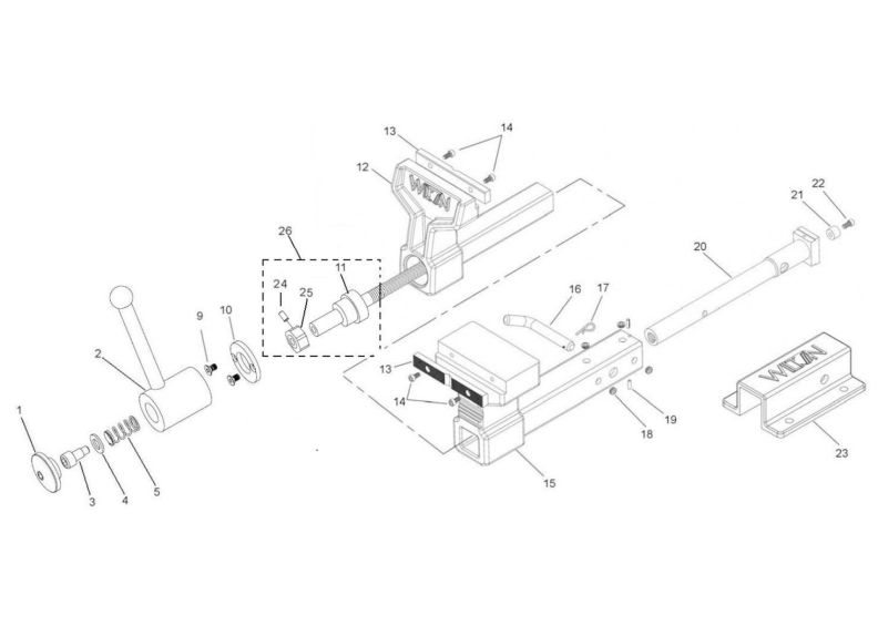6" ATV Complete Machine