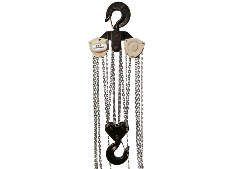 15-Ton Hand Chain Hoist with 20' Lift & Overload Protection | L-100 1500WO-20 