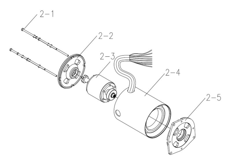 1SS-3C-15 Motor Assembly