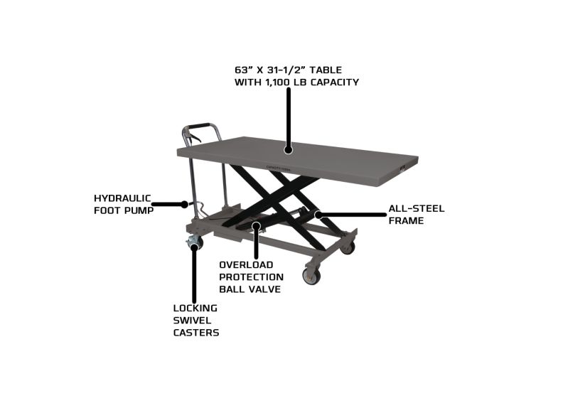 【 専用】JOURNAL STANDARD PSF LIFTING TABLE SXTLP Stainless Steel Ground Entry Lift Tables