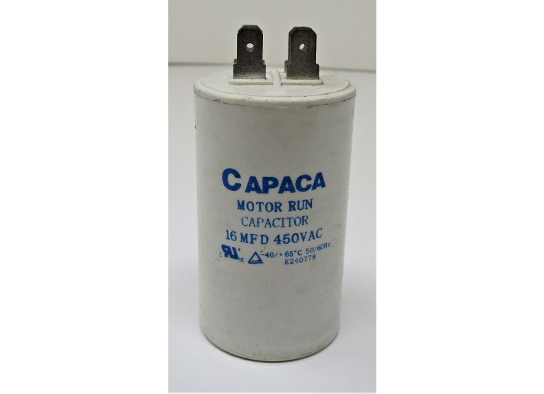 Capacitor 16Uf 450Vac 1.5X3 | 1ET-1C-504