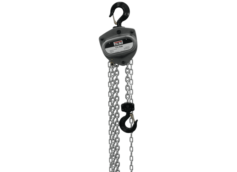 1-1/2-Ton Hand Chain Hoist with 20' Lift & Overload Protection | L-100-150WO-20 