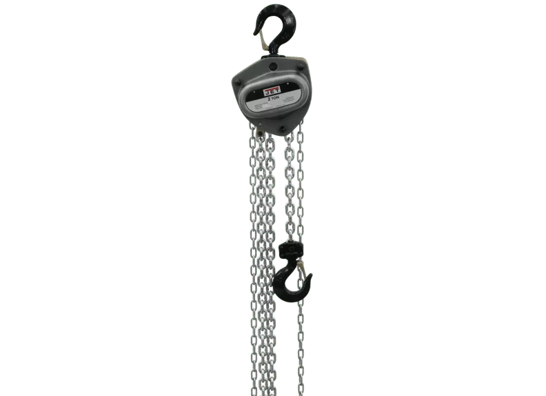 2-Ton Hand Chain Hoist with 30' Lift & Overload Protection | L-100-200WO-30 