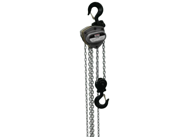 3-Ton Hand Chain Hoist with 30' Lift & Overload Protection | L-100-300WO-30