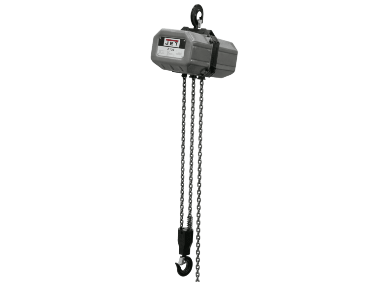 2SS-1C-15, 2-Ton Electric Chain Hoist 1-Phase 15' Lift