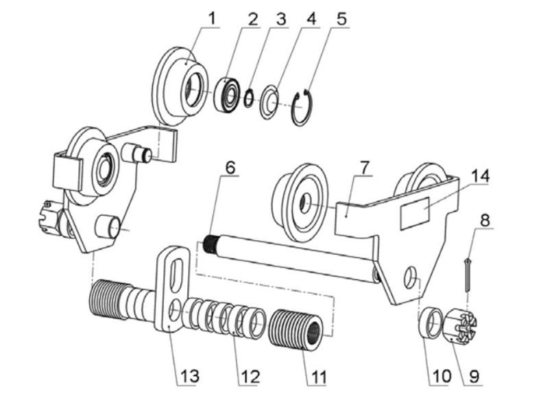 PT Heavy Duty Manual Trolley Parts