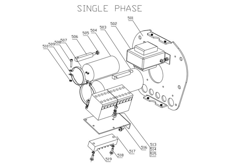 ET-C 1PH Electrical Components