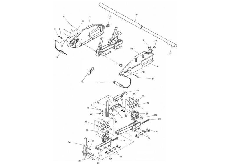 JG-150A Grip Puller with Cable