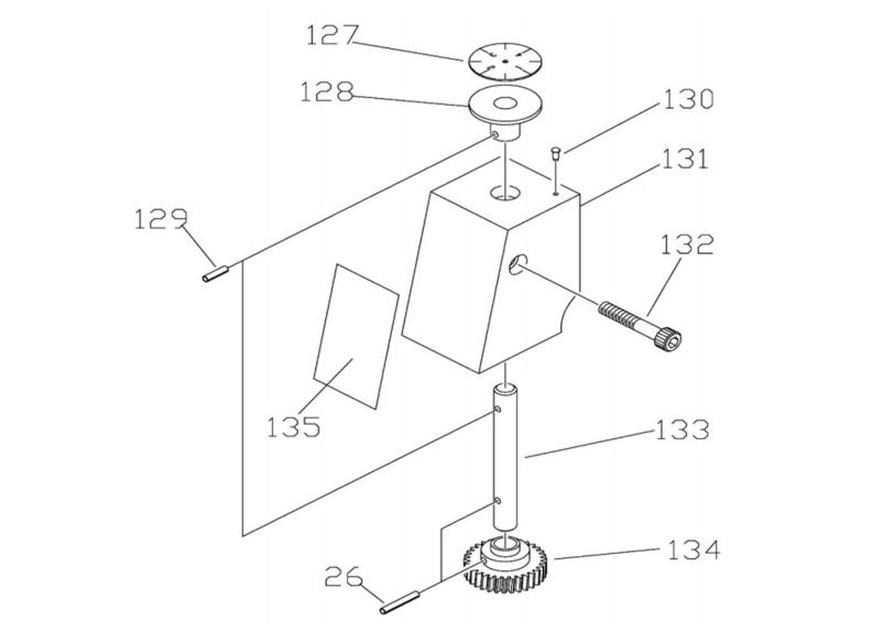 EVS-1440B Dial Indicator Assembly