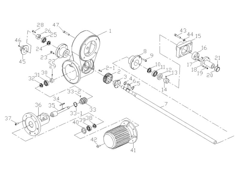 J-720R Lift Mechanism