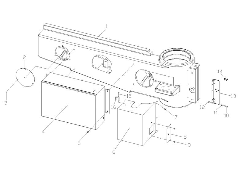 J-720R Electrical Box 