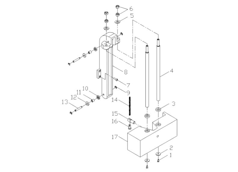 J-1230R Counterweight Assembly