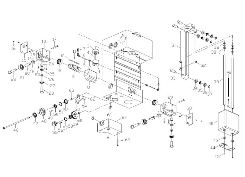 J-1600R-4 Rear of Head