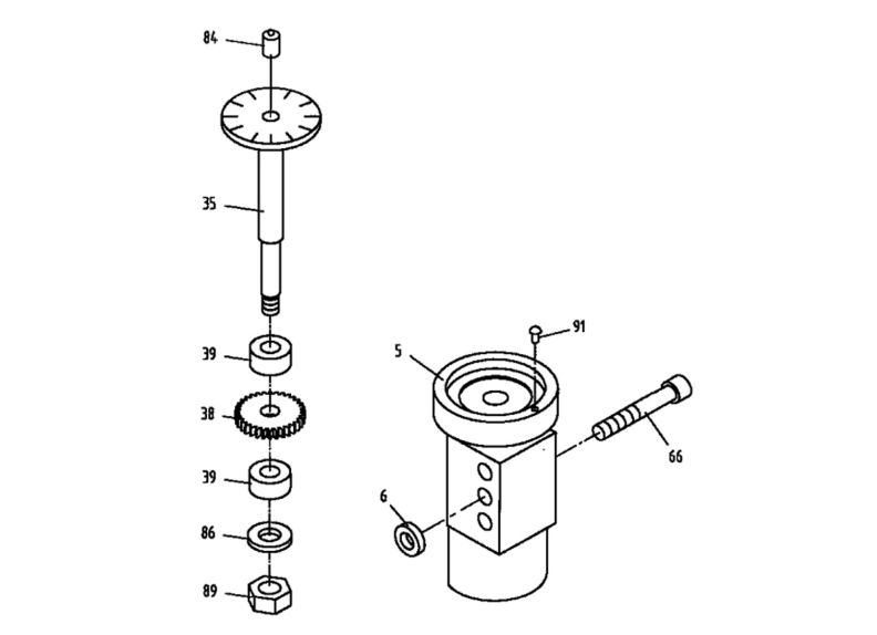 BDB-1340A Apron Assembly III