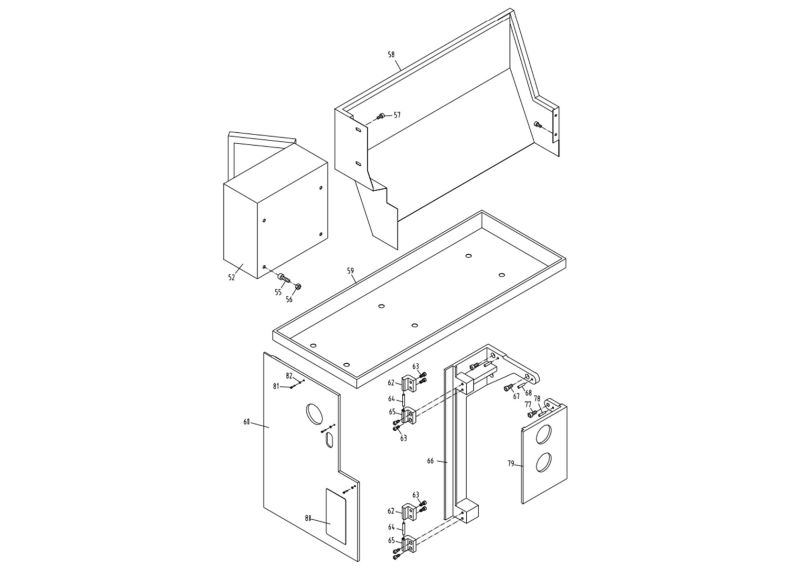 BDB-1340A Bed Assembly II