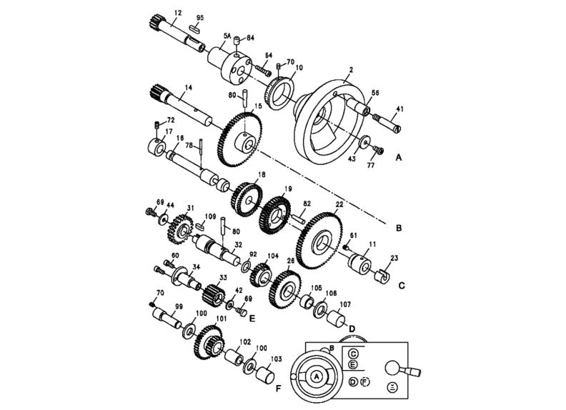 GHB-1340A Apron Assembly II