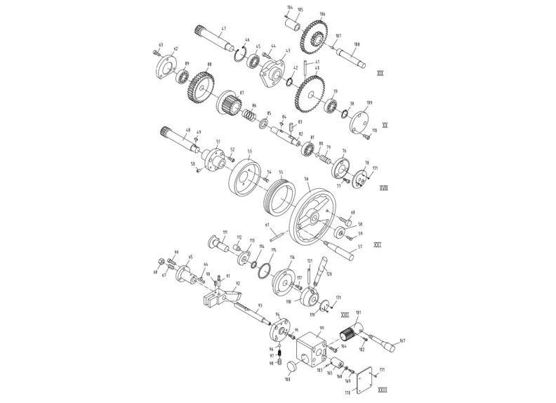 GH-1640ZX Apron Assembly II
