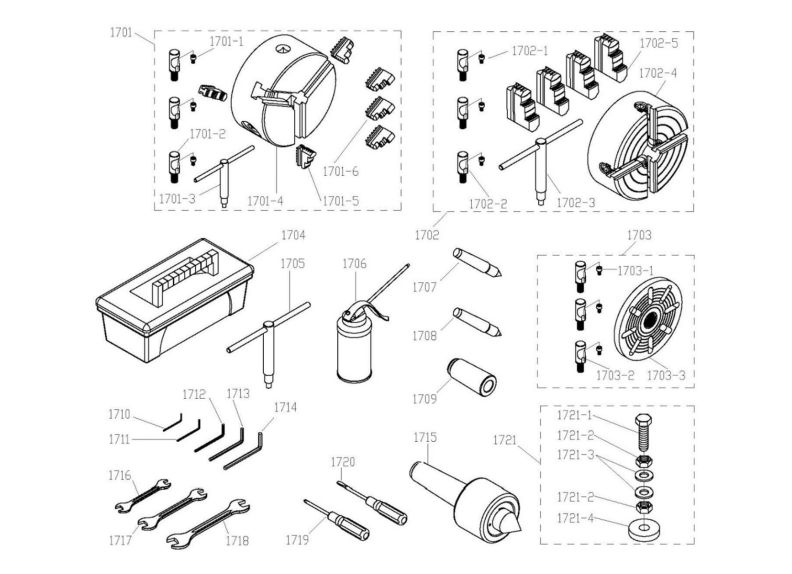 GHB-1236 Accessories