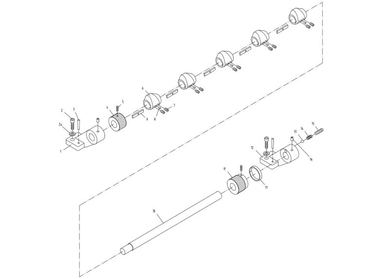 GH-1660ZX Carriage Stop Assembly 