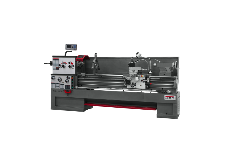 GH-1880ZX With ACU-RITE 303  DRO With Taper Attachment and Collet Closer