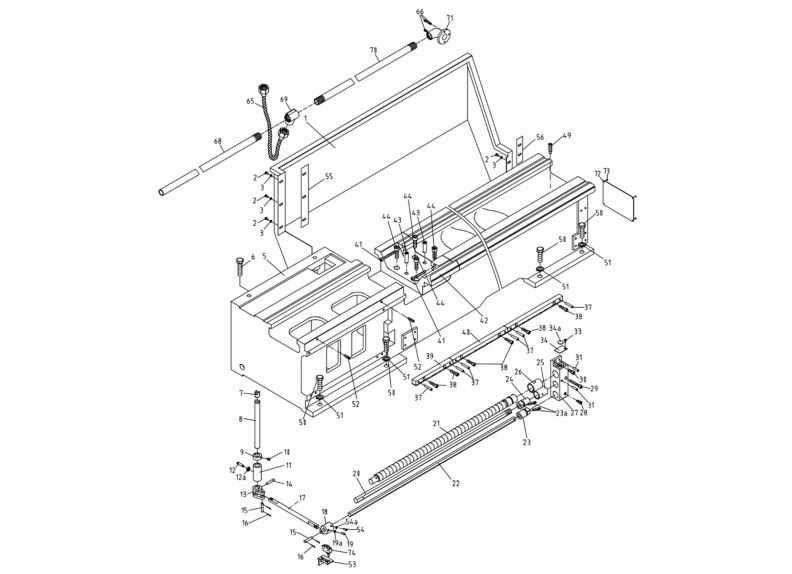 GH-2680ZH Bed Assembly I