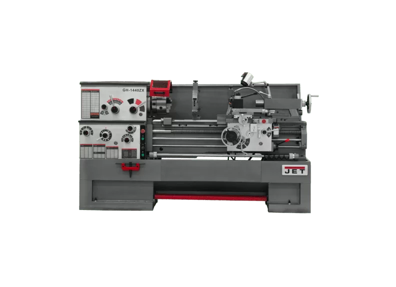 GH-1440ZX, 3-1/8in Spindle Bore Geared Head Lathe | JET Tools