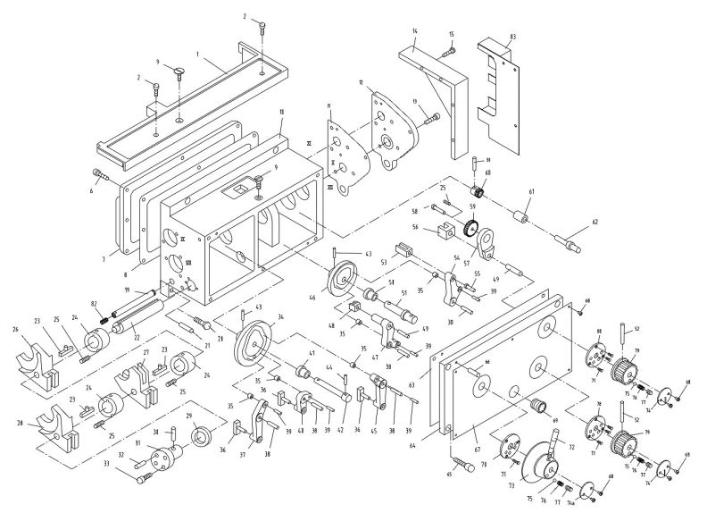 GH-1440ZX Quick Change Gear Box I