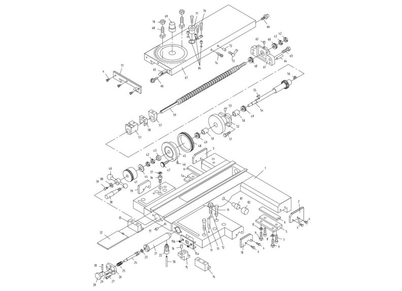GH-1860ZX Carriage Assembly