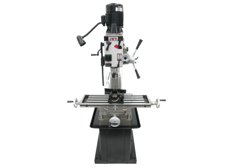 JMD-40GHPF Geared Head Mill/Drill with Power Downfeed & Newall DP700 2-Axis DRO & X-Powerfeed