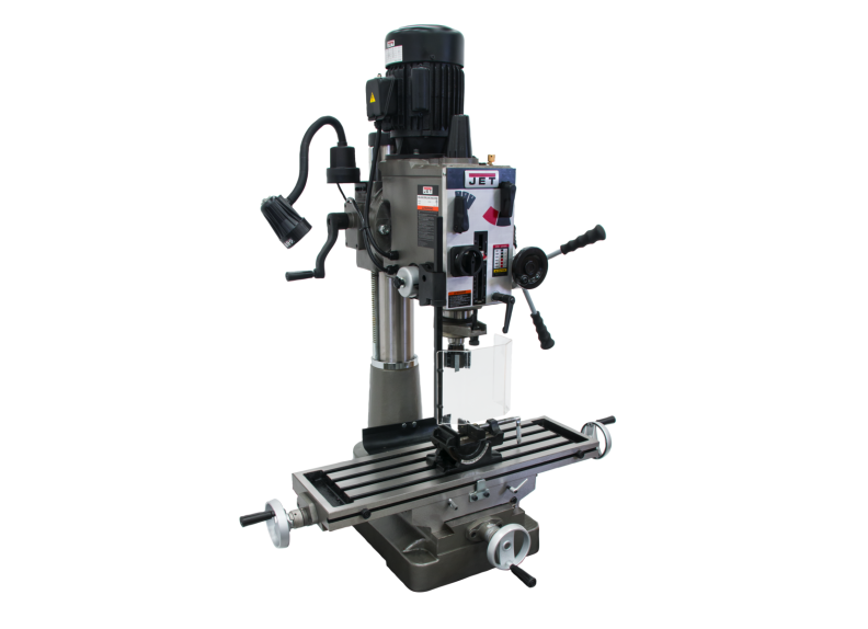 JMD-40GHPF Geared Head Mill/Drill with Power Downfeed & Newall DP500 2-Axis DRO