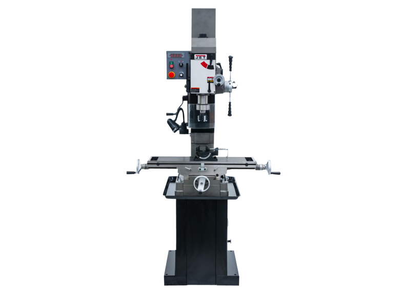 JMD-45VSPF Variable Speed Square Column Geared Head Mill/Drill with Newall DP700 2-Axis DRO