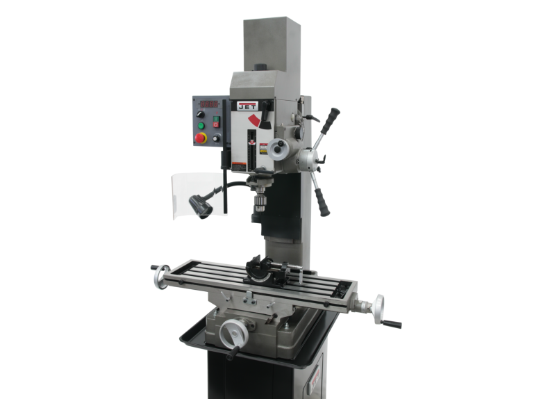 JMD-45VSPFT Var Spd GH Sq Col Mill/Drill w/PDF & Newall DP500 2