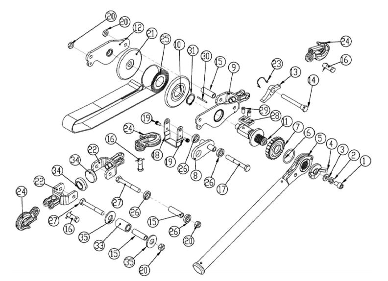 JWS-4A Web Strap Hoist