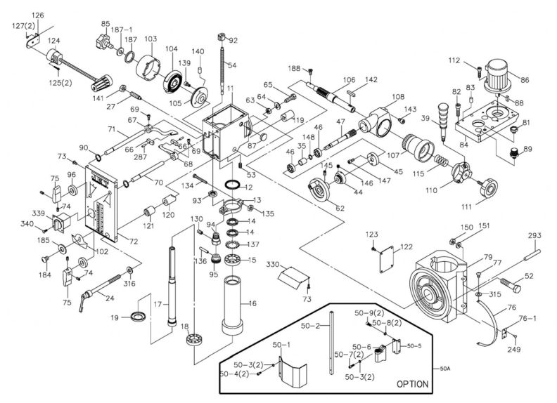 GHD-20T Head Assembly