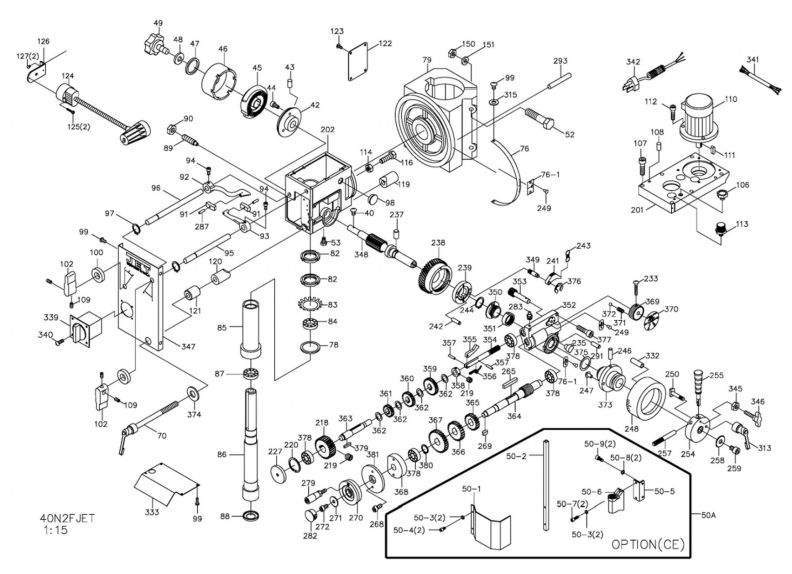 GHD-20PF Head Assembly
