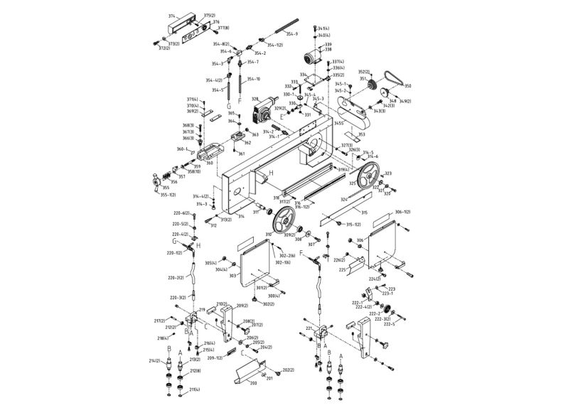 J-7015 Head Assembly