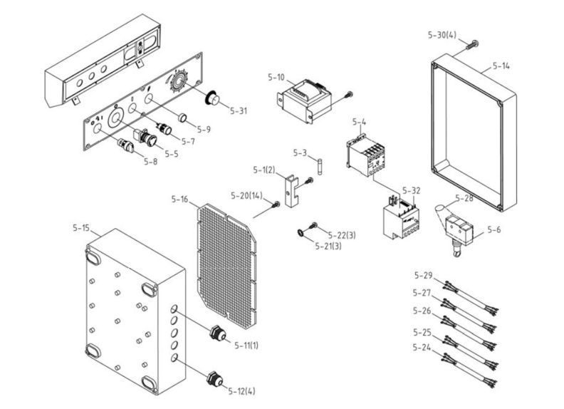 J-7015 Electric Assembly