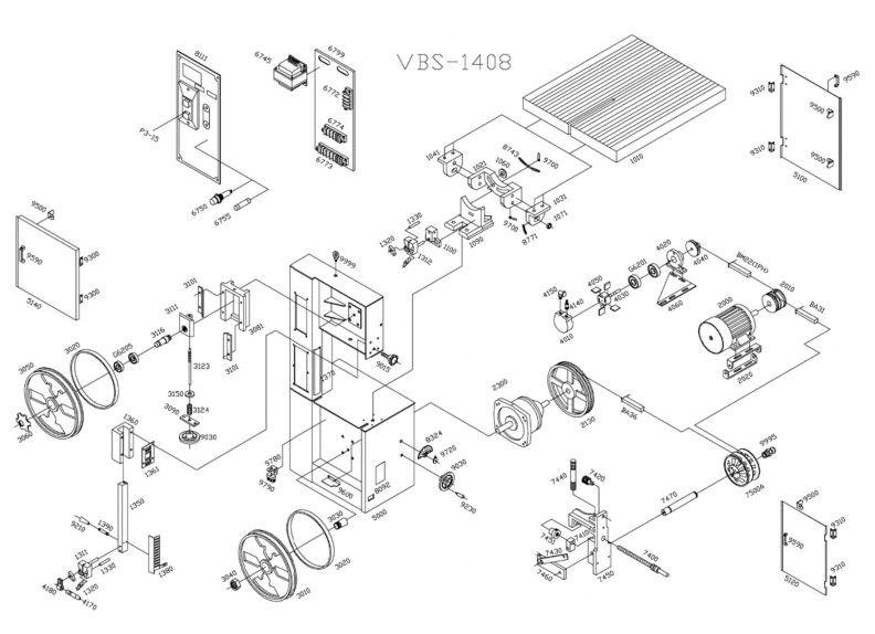 VBS-1408 Complete Machine