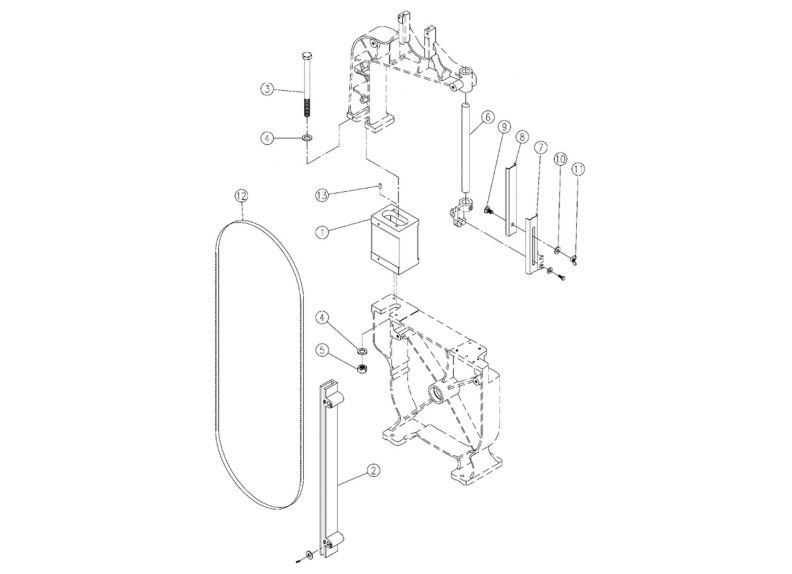 J-8201K Riser Block Assembly