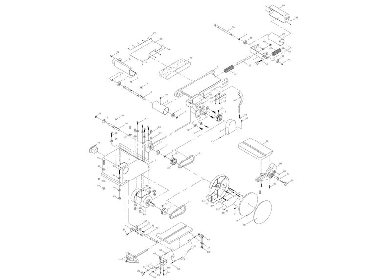 J-4210K Belt and Disc Assembly