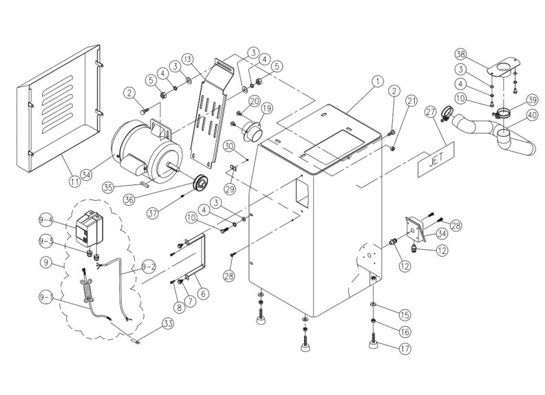 J-4202A Base Assembly