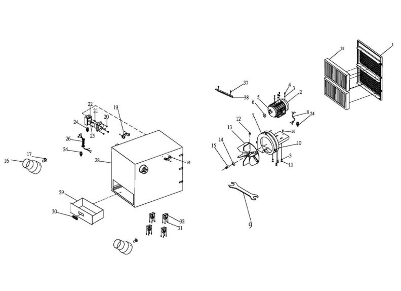 JDC-501 Complete Machine