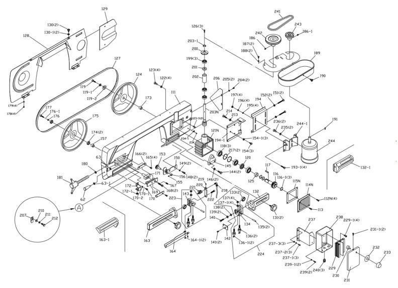 HVBS712V Bow Assembly