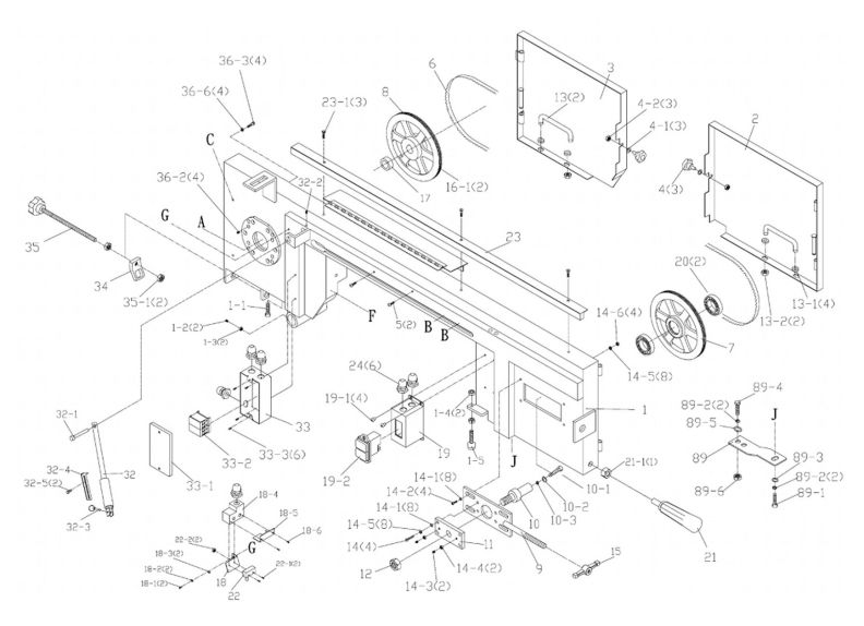 HVBS-8-DMW Bow Assembly