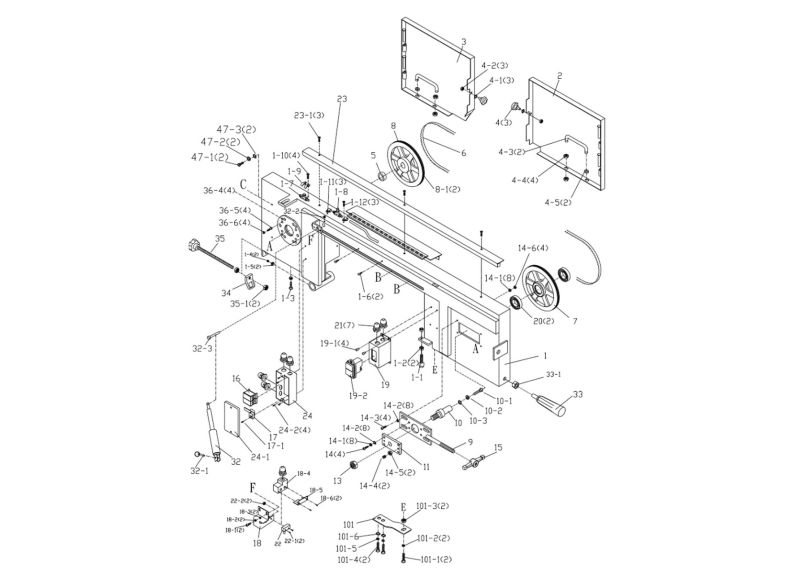 HVBS-10-DMWC Bow Assembly