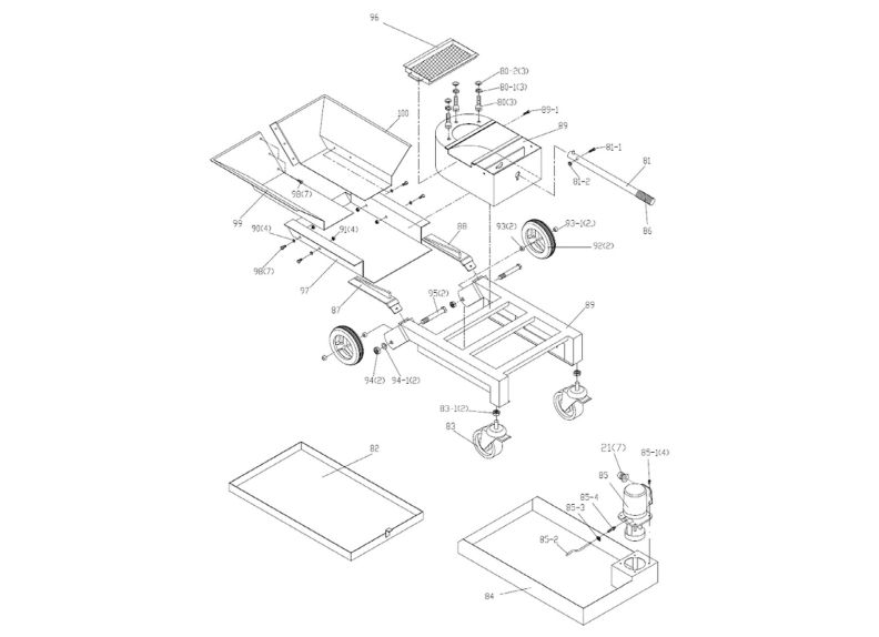 HVBS-10-DMWC Base Assembly
