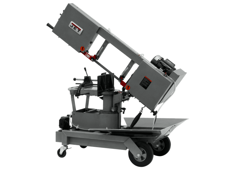 HVBS-10-DMWC 10”  Horizontal/Vertical Dual Mitering Portable Band Saw with Coolant System, 1HP, 115V, 1 Ph