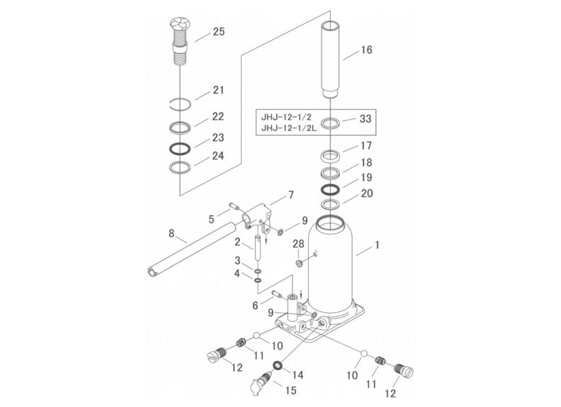 JHJ-8 Complete Machine