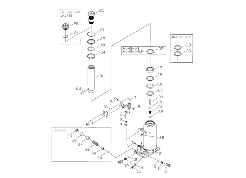 JHJ-35 Complete Machine