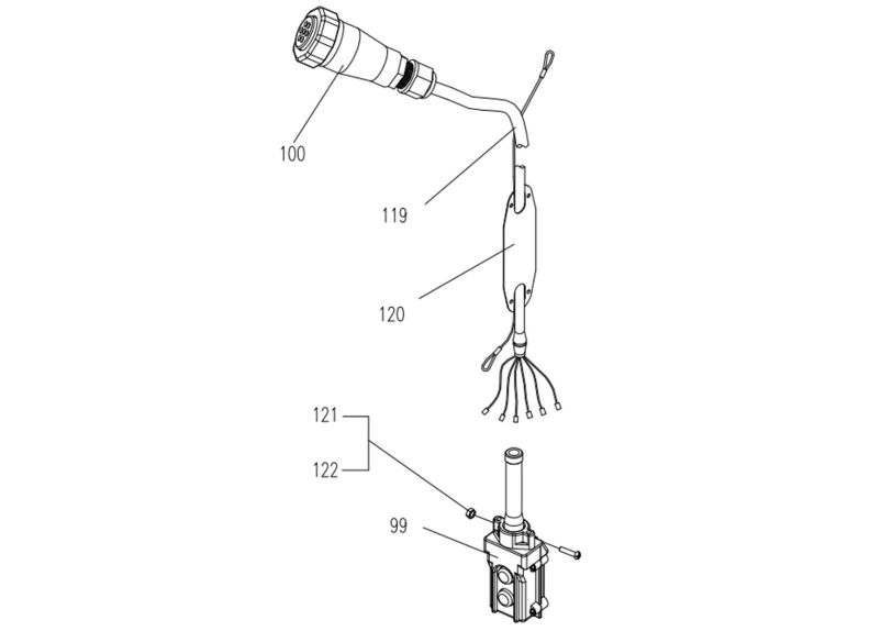 SS-3C 5 Ton Control Pendant Assembly 